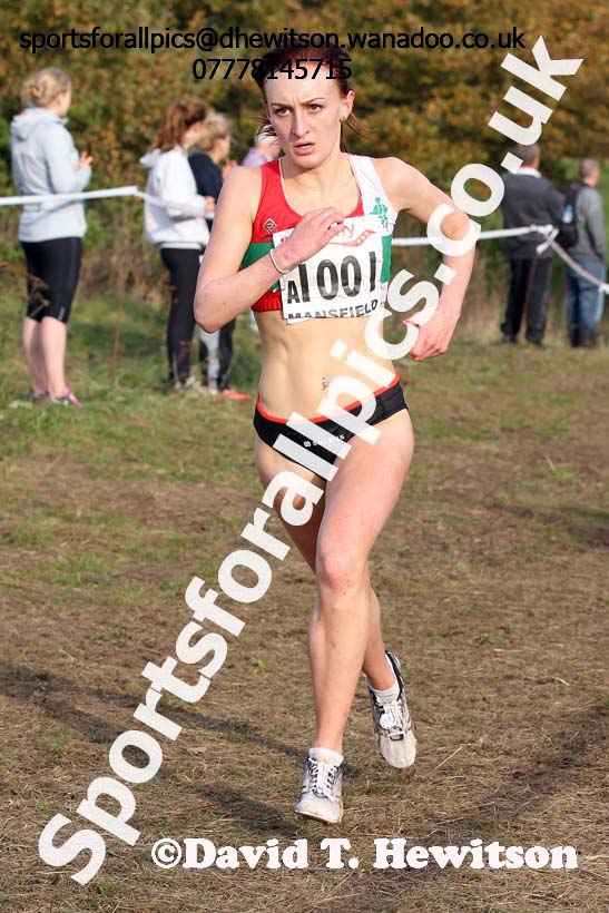 Senior womens National Cross Country Relays. Photo: David T. Hewitson/Sports for All Pics